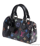 Louis Vuitton LV x TM Nano Monogram Speedy Black