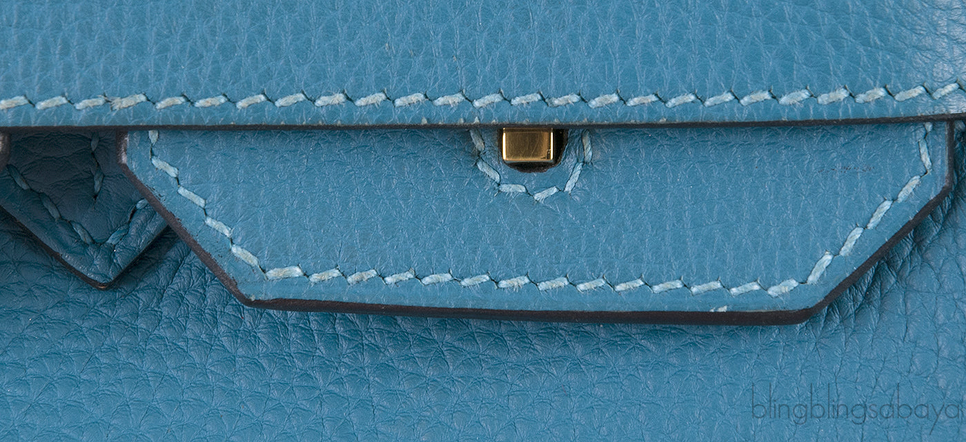 Birkin 30 Turquoise Togo GHW