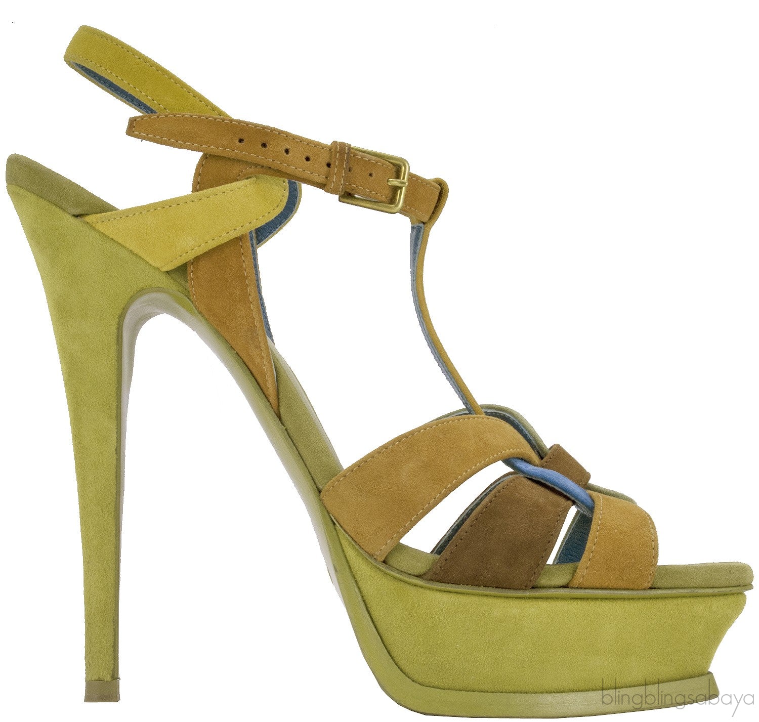 Multicolor Tribute Suede Sandals