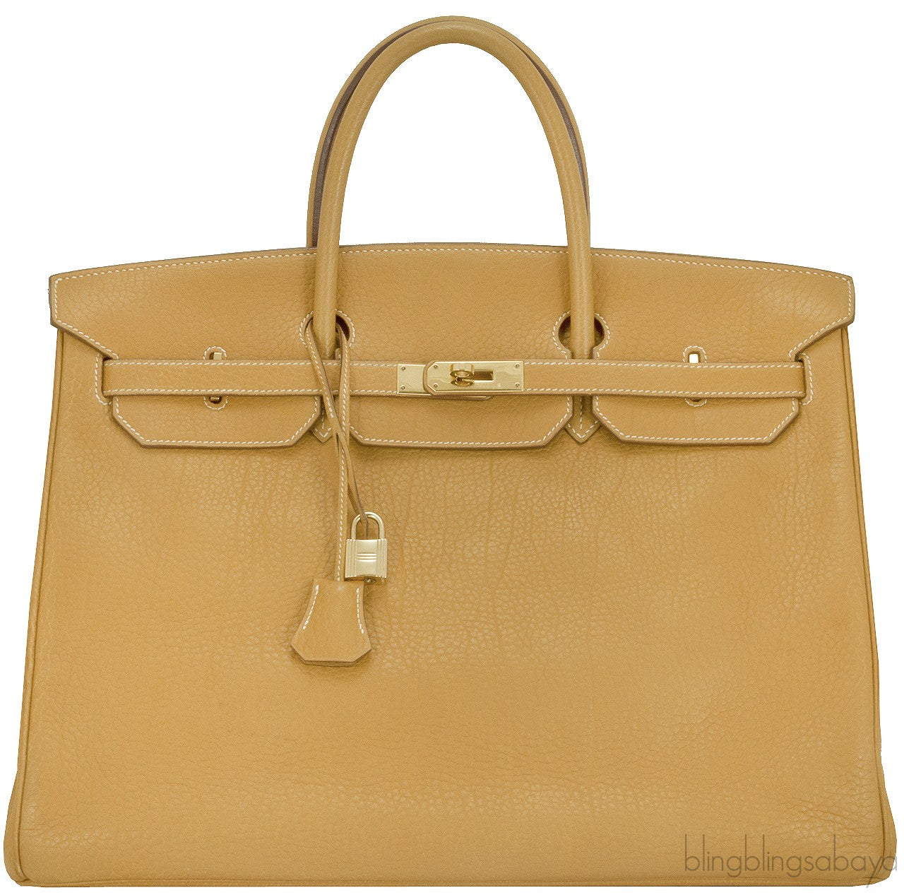 Birkin 40 Gold Vache Fjord GHW
