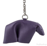 Loewe Bear Purple Leather Charm