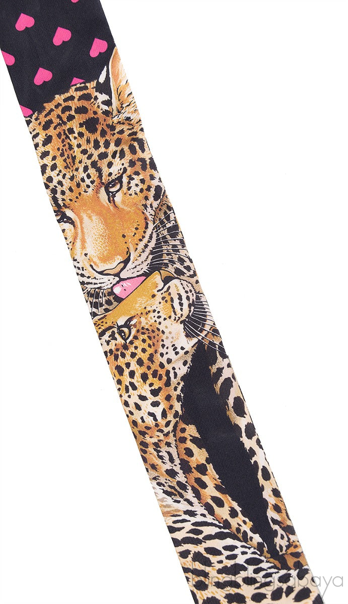 Jungle Love Love Black Twilly