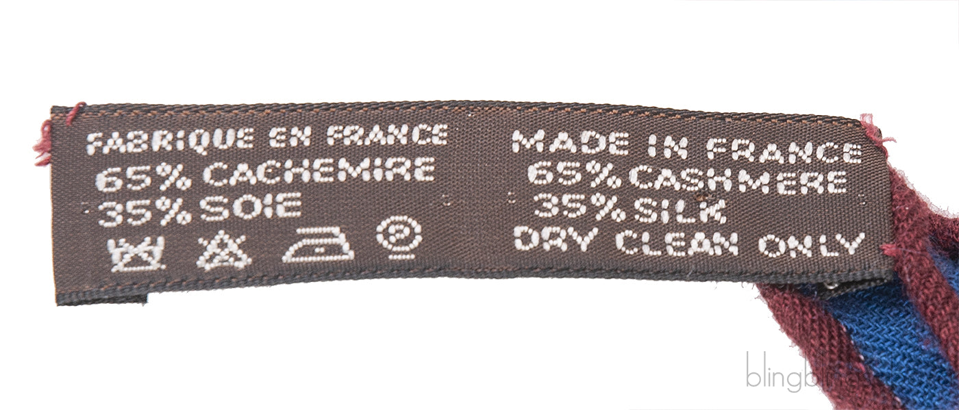 Cashmere Silk La Charmante Aux Animaux Scarf 140