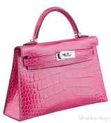 Kelly 20 Rose Mexico Crocodile PHW