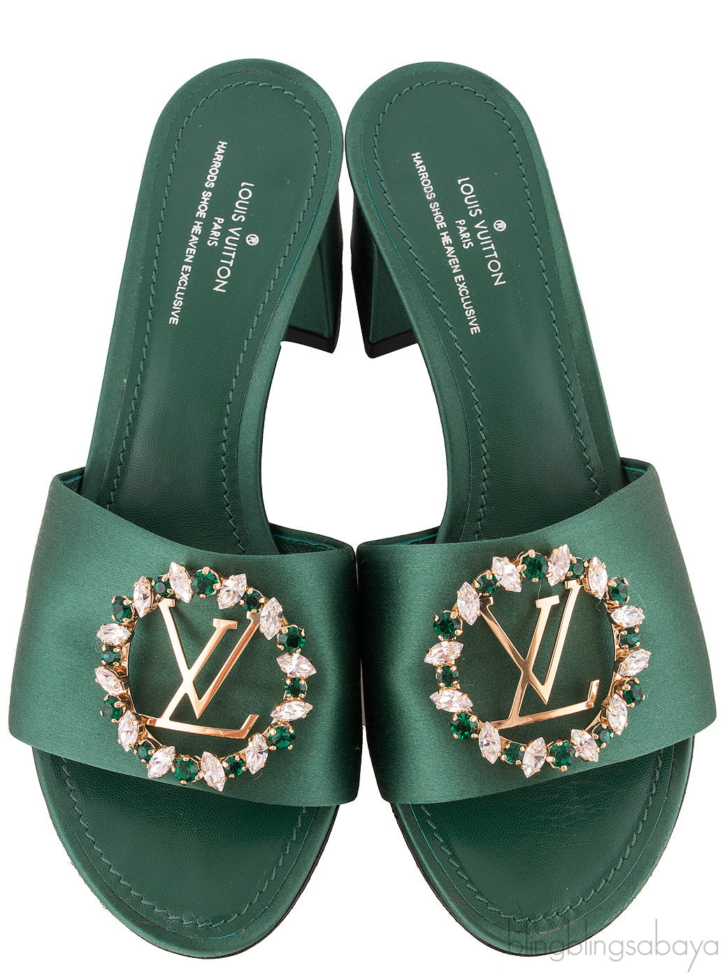 Madeleine Emerald Green Mule