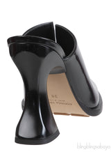Bottega Veneta Leather Cha-Cha Heeled 100 Mules