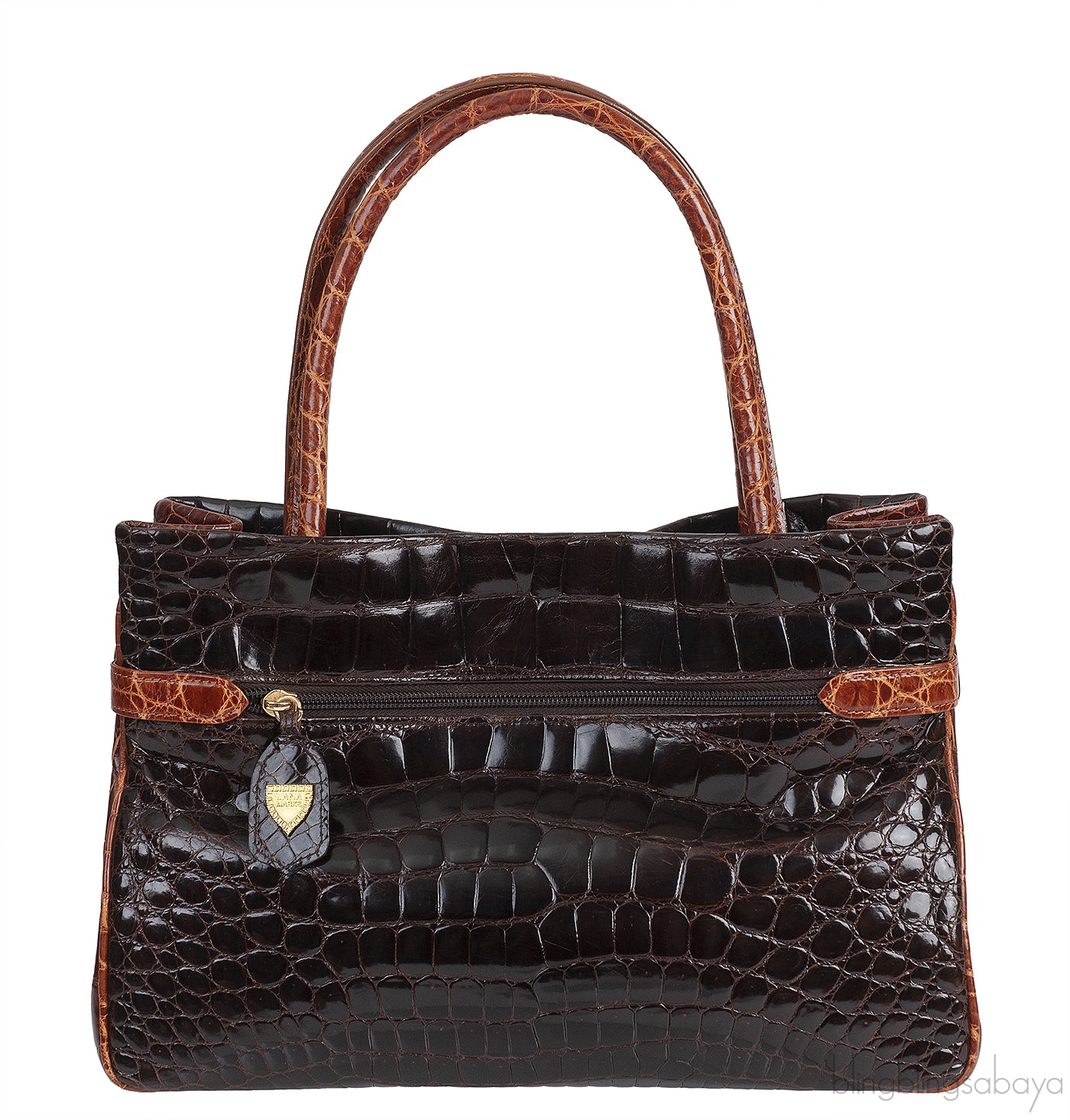 Lana Marks Positano Alligator Bag