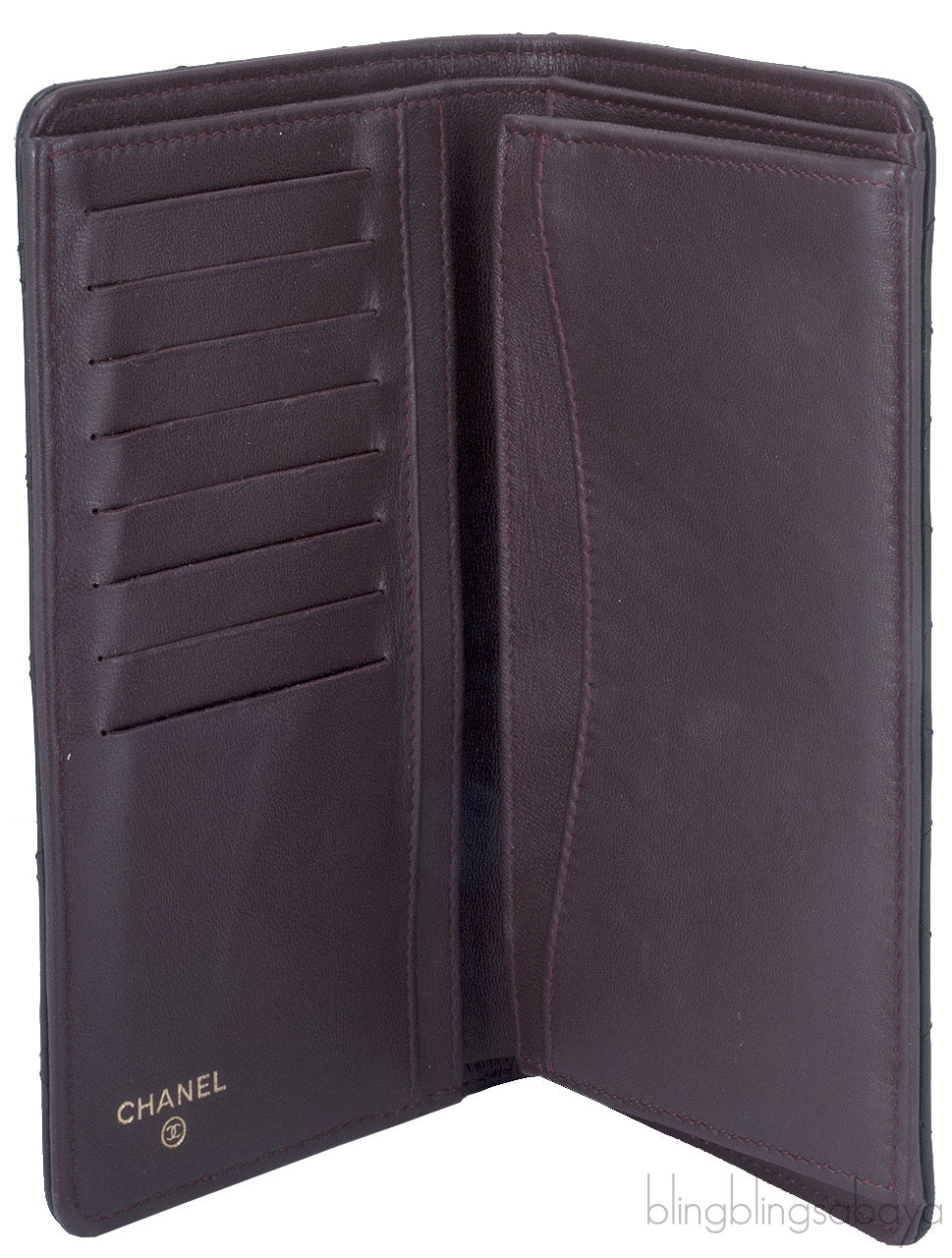 CC Black Quilted Wallet