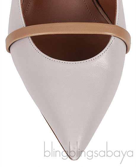 Maureen 100 Beige Grey & Brown Heels