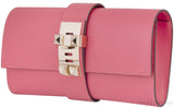 Medor Rose Lipstick Pink Clutch