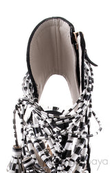 Lacey Striped Heels
