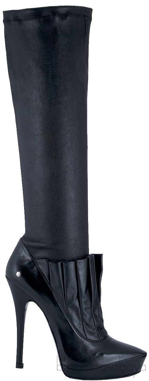 Black Leather Boots