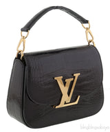 Vivienne Croc Shoulder Bag