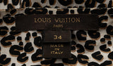 Louis Vuitton Leopard Print Top & Mini Skirt