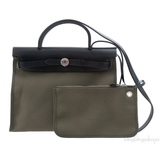 Hermes Herbag Zip PM Olive Green