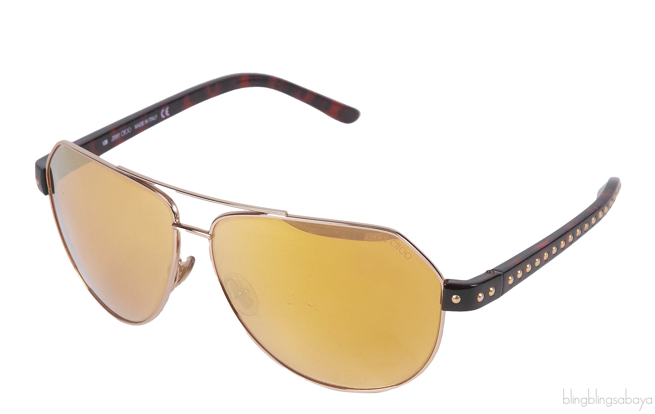 Jimmy Choo Charley Aviator Sunglasses