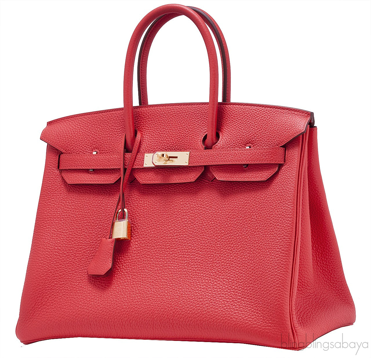 Birkin 35 Capucine Togo GHW