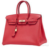 Birkin 35 Capucine Togo GHW