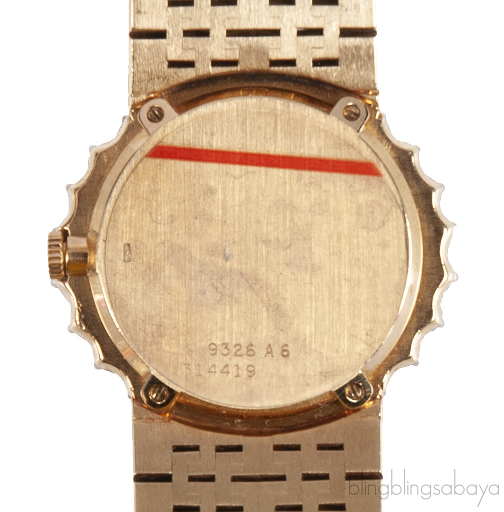 Piaget Vintage Dauphine Gold & Diamond Watch