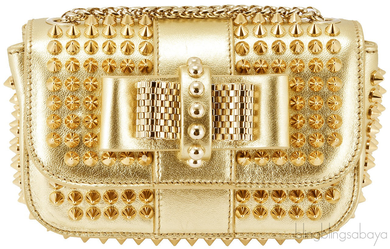 Sweet Charity Gold Studs Mini Bag