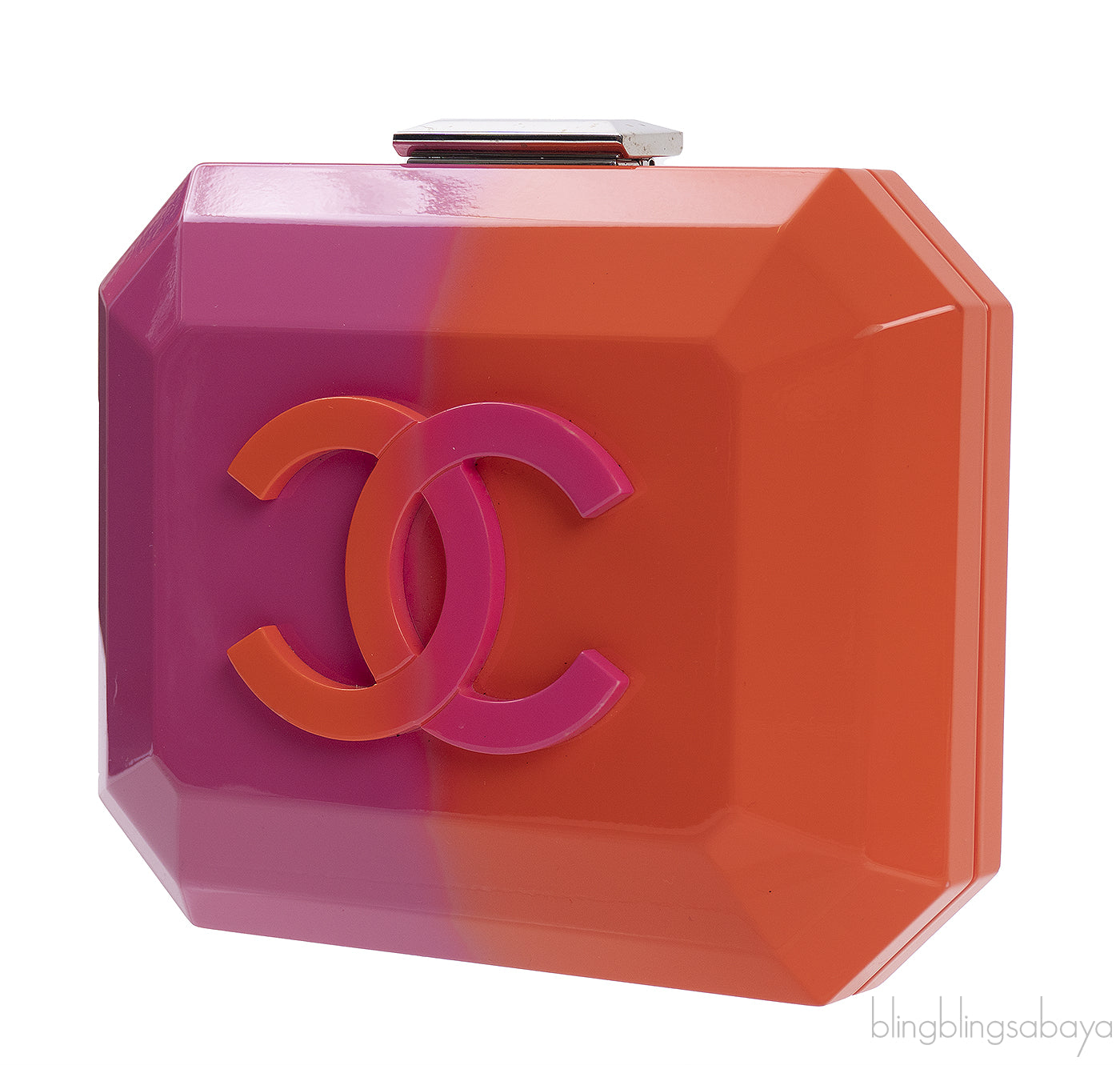 Chanel Minaudiere Ombre Plexiglass Bag