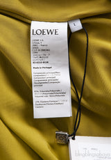 Loewe Trompe L\'Oeli Amarillo Stretch Tube Maxi Dress