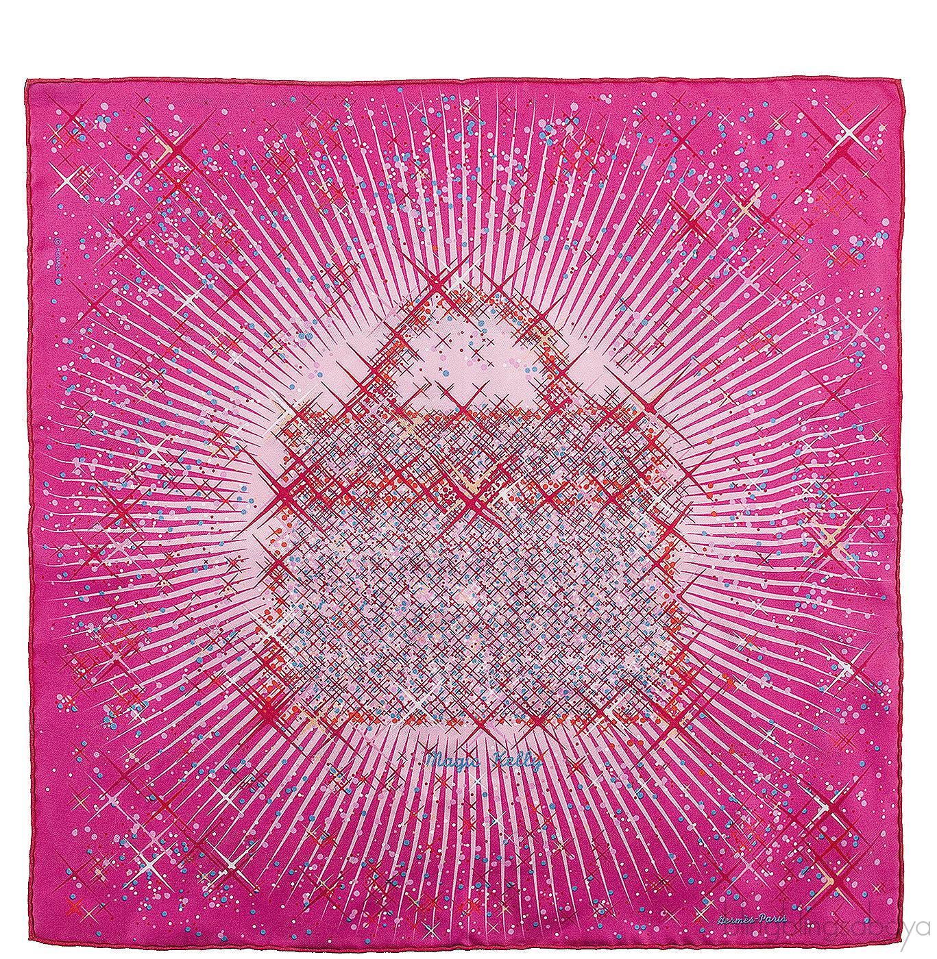 Magic Kelly Pink Silk Scarf