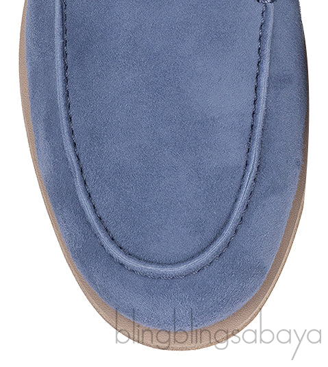 Hermes Low Loafer Blue Jean