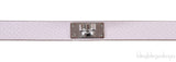 Hermes Mini Kelly Double Tour Bracelet Epsom Mauve Pale PHW