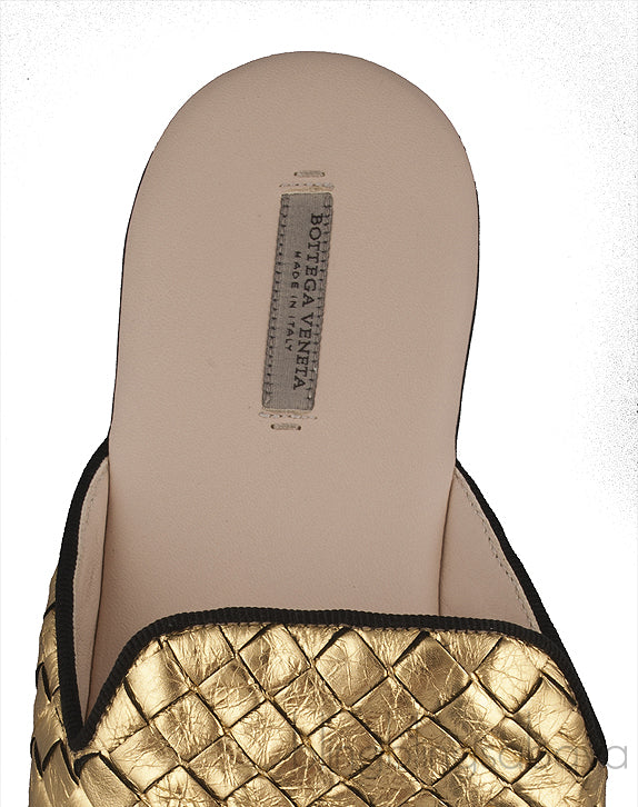 Gold Fiandra Slippers