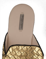 Gold Fiandra Slippers