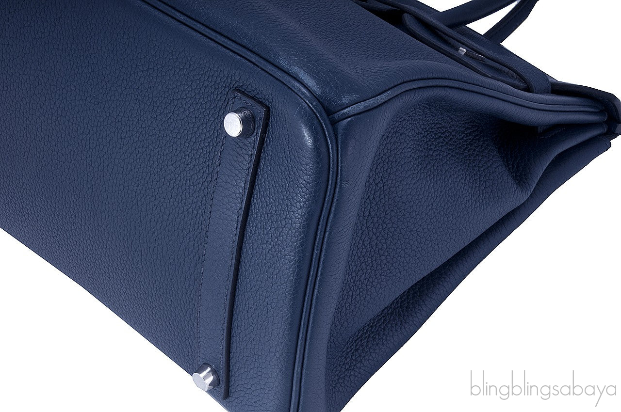 Birkin 35 Blue Abysse Togo