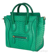 Green Python Nano Luggage