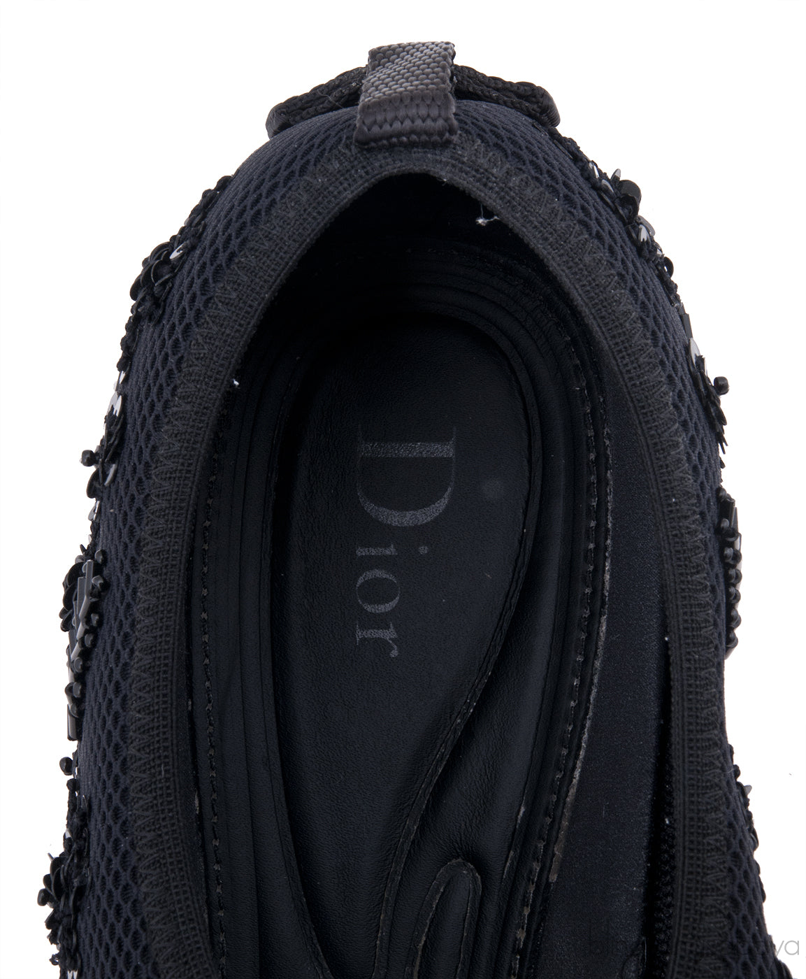 Floral Black Fushion Sneakers