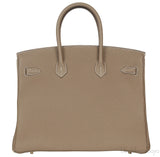 Birkin 35 Etoupe Togo GHW