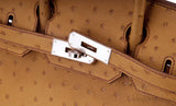 Birkin 30 Ostrich Gold PHW