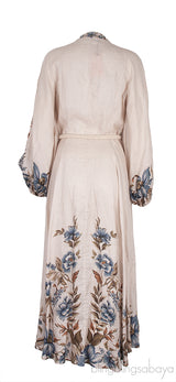 Aliane Billow Linen Long Dress