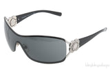 Chanel Camellia CC 4164-B Black Sunglasses