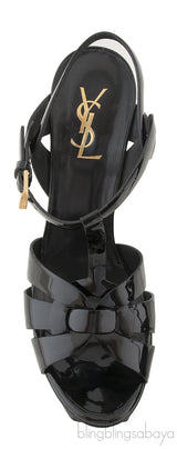 Tribute Black Patent Heels