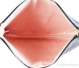 Nina Ricci Black Pleated Trim Clutch