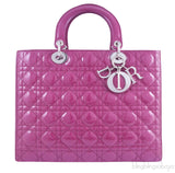 Patent Fuschia Pink Lady Dior