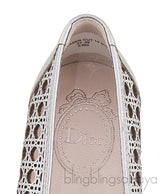 Laser Cut Cannage Girls Flat