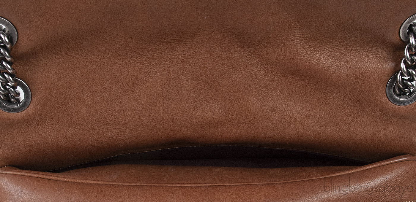 Chanel Brown Quilted Coco Sporran Shoulder Bag