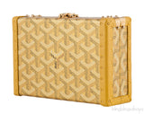 Mini Minaudiere Trunk Yellow