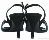 Bi-color Suede Night 90 Sandals