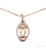 Logo Double C Diamond Necklace