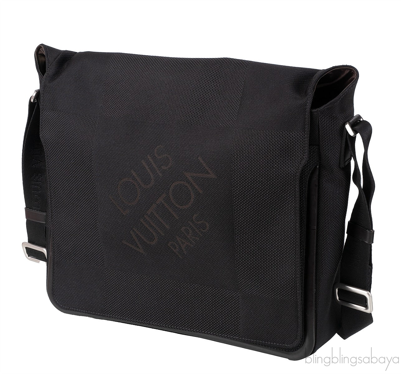 Louis Vuitton Black Denier Geant Canvas Messenger