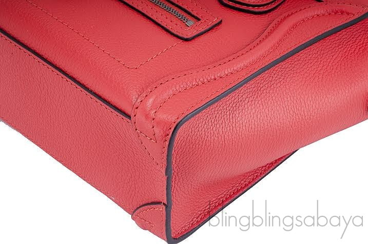 Nano Luggage Vermillon