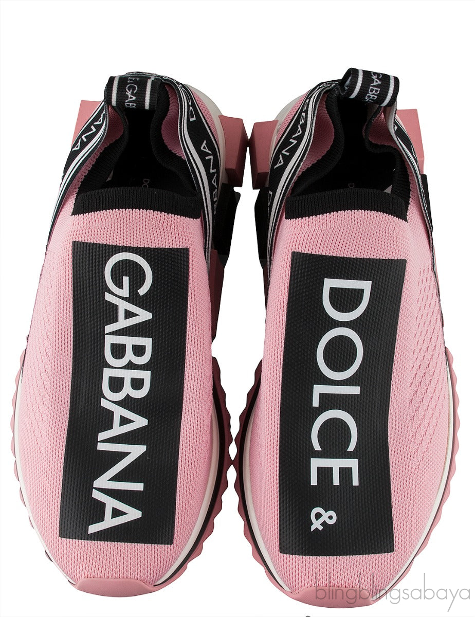 Pink Sorrento Slip-on Sneakers