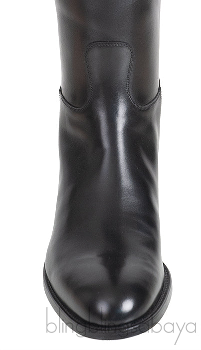Black Jumping Shorter Boots